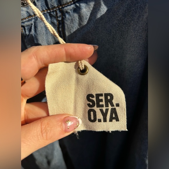 SER.O.YA MILES LOW RISE CARGO PANT in Coastline New with Tags! - Picture 8 of 12